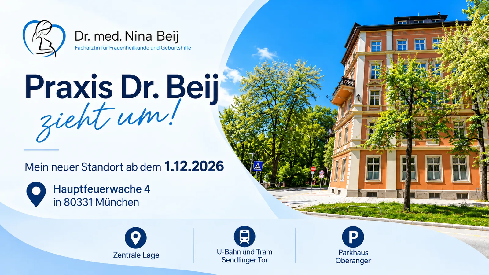 Frauenärztin in München - Frauenarztpraxis Dr. med. Nina Beij in München-Altstadt